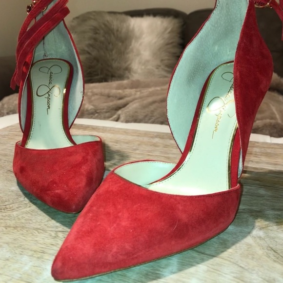 Jessica Simpson Shoes - Jessica Simpson Linnee Triple Ankle Strap Pump